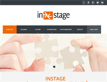 Tablet Screenshot of instage.it